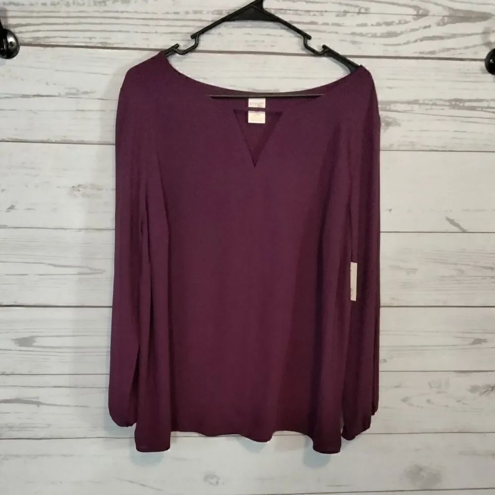 New without tags Terra & Sky women's blouse